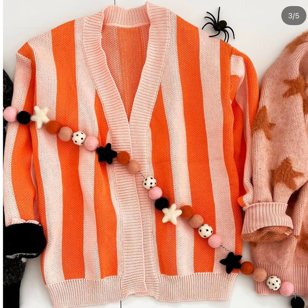 Nora Madison - STRIPED SWEATER SIZE l/xl